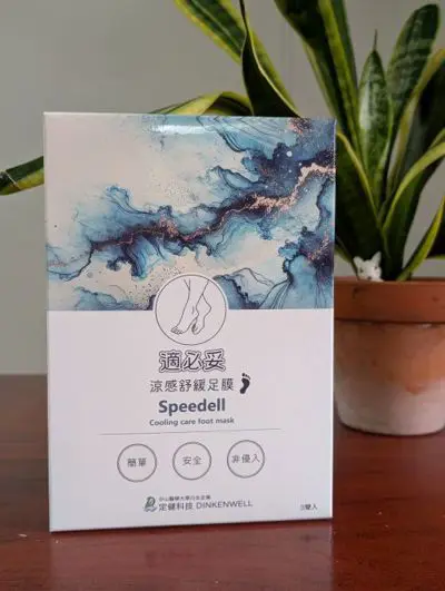 涼感舒緩足膜